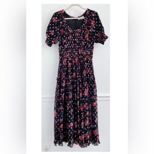 Ivy City Co Black Floral Maxi Dress